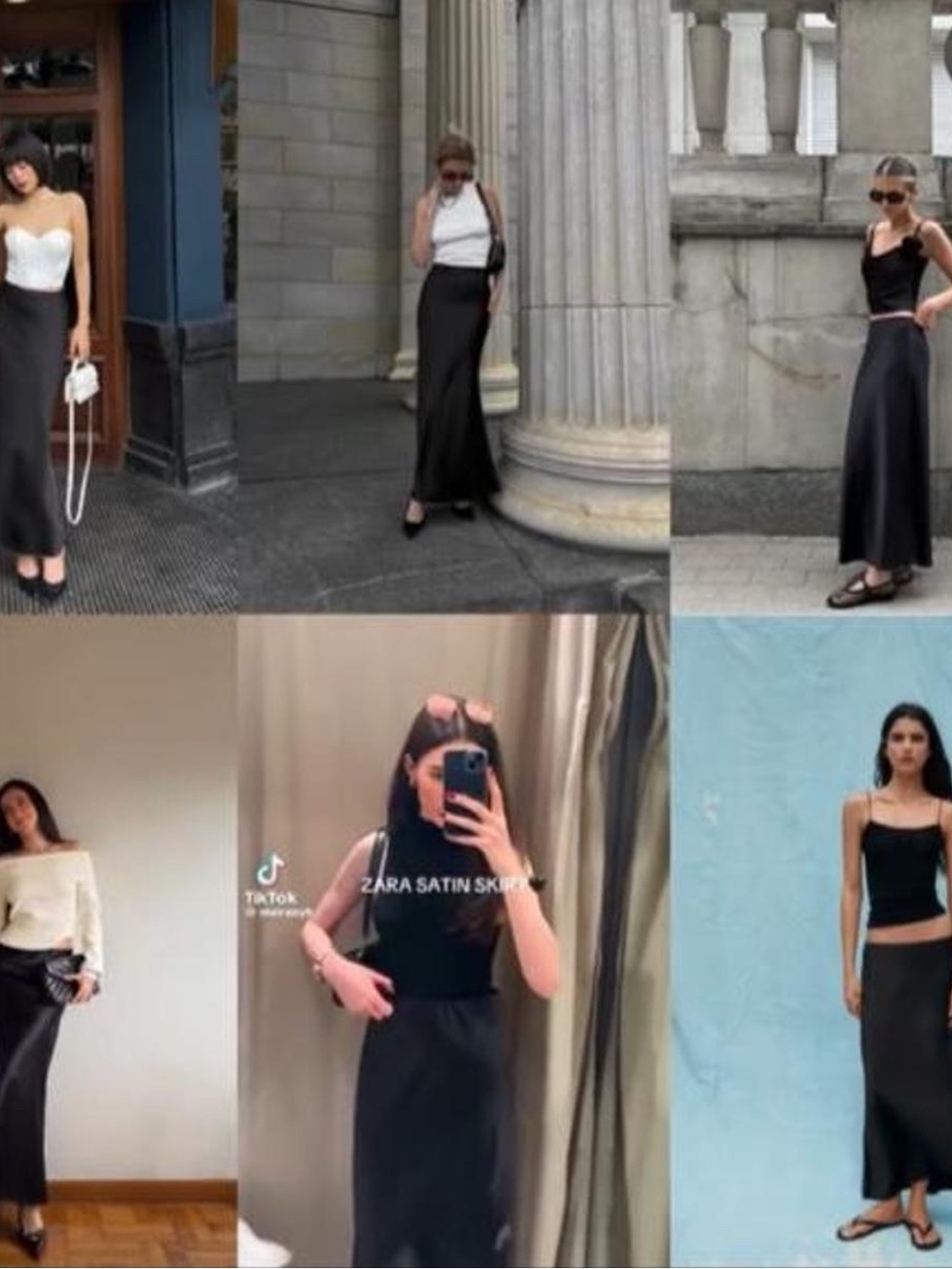 Zara Black Maxi Skirt - Picture 6 of 7